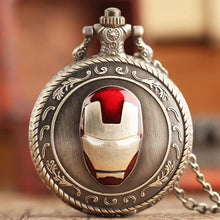 Load image into Gallery viewer, Ironman Pocket Watch Keychain - Tinyminymo
