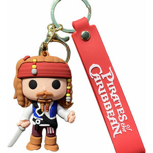 Jack Sparrow 3D Keychain - Tinyminymo