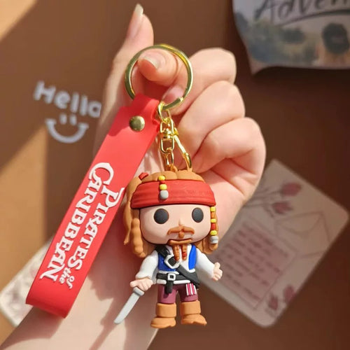 Jack Sparrow 3D Keychain - Tinyminymo