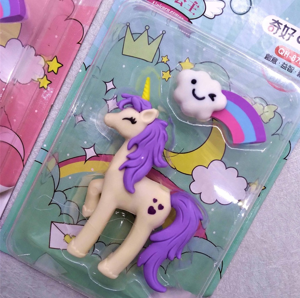 Jumbo Unicorn Eraser - Tinyminymo