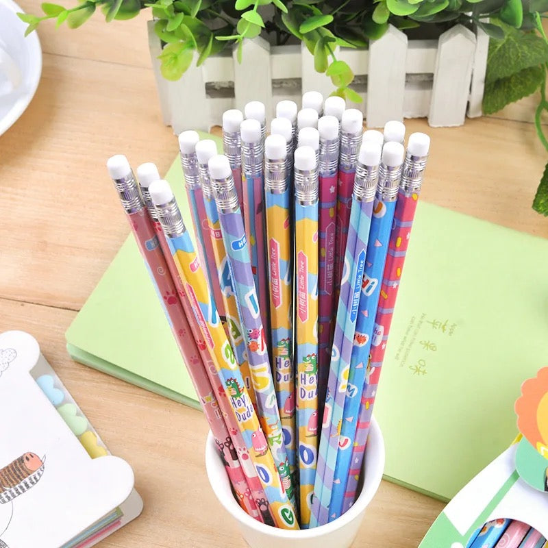 Jungle Animal Pencils - Set of 24 - Tinyminymo