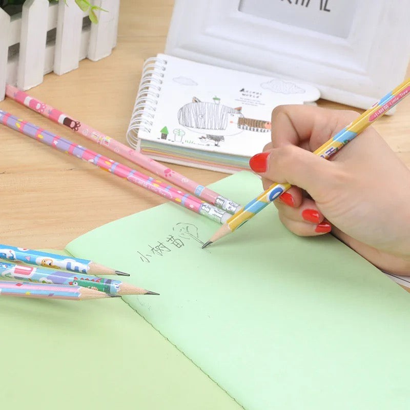 Jungle Animal Pencils - Set of 24 - Tinyminymo