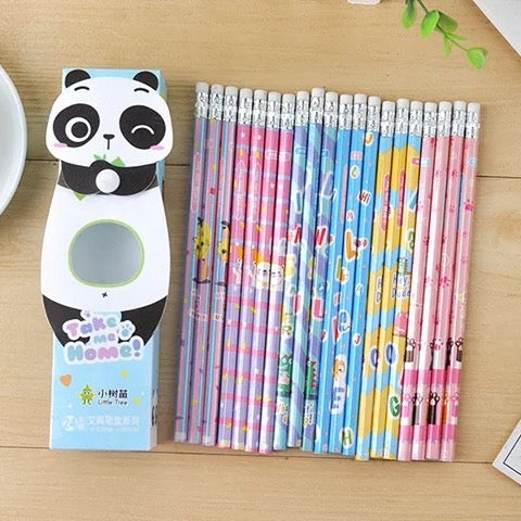 Jungle Animal Pencils - Set of 24 - Tinyminymo
