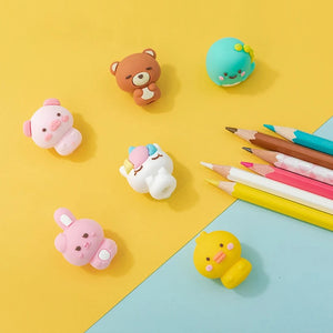 Kawaii Animal Pencil Caps - Tinyminymo