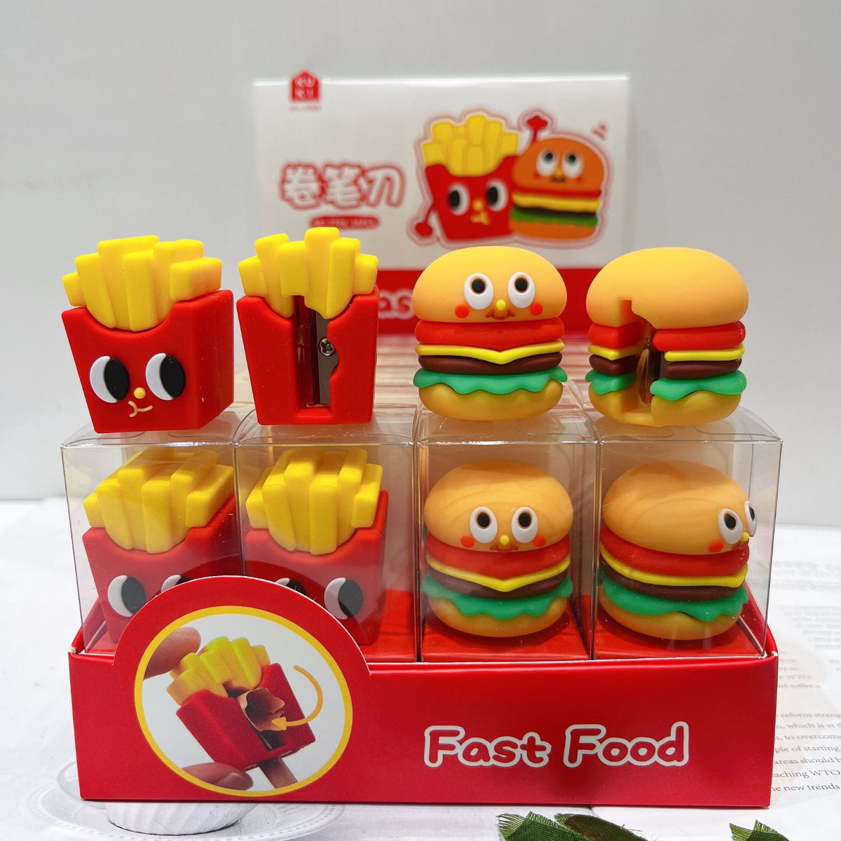 Kawaii Fast Food Sharpener - Tinyminymo