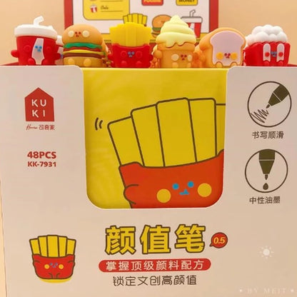 Kawaii Food Gel Pen - Tinyminymo