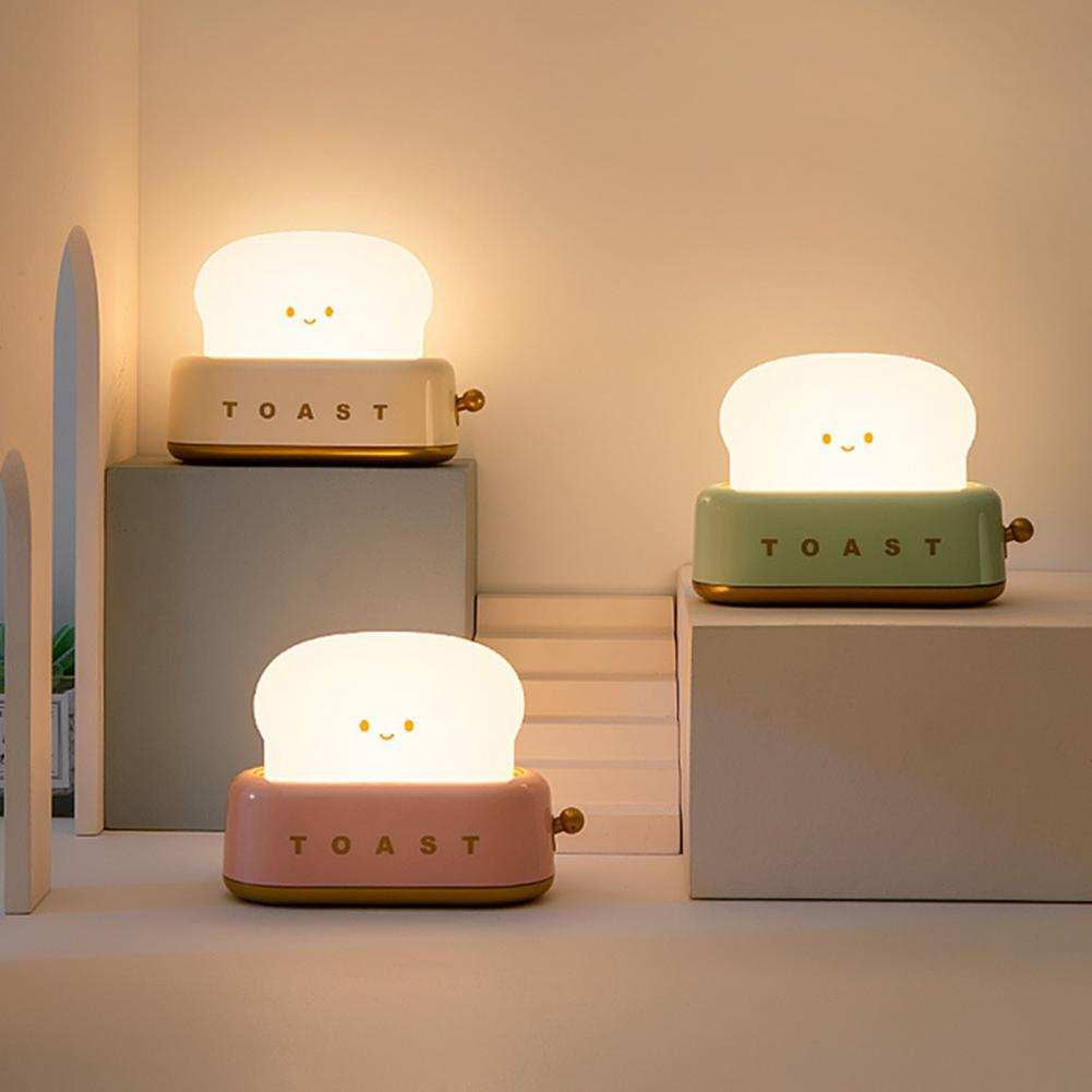Kawaii Toast Night Light - Tinyminymo