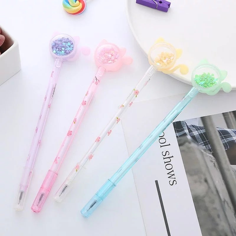 Kitty Confetti Pen - Tinyminymo