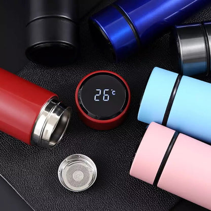 LED Temperature Display Insulated Vacuum Flask - Tinyminymo
