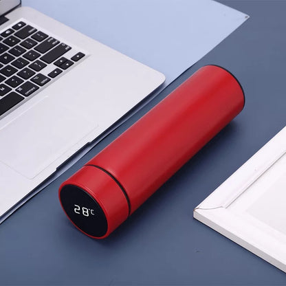 LED Temperature Display Insulated Vacuum Flask - Tinyminymo
