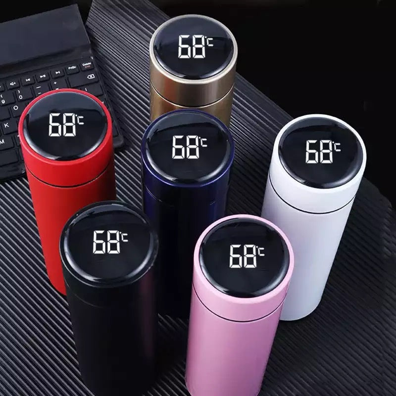 LED Temperature Display Insulated Vacuum Flask - Tinyminymo