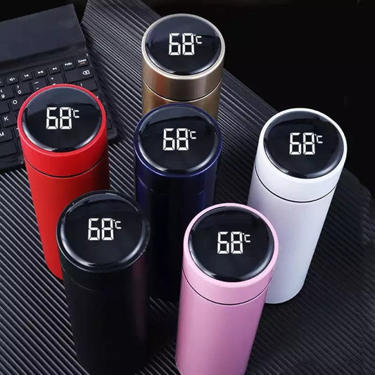 LED Temperature Display Insulated Vacuum Flask - Tinyminymo