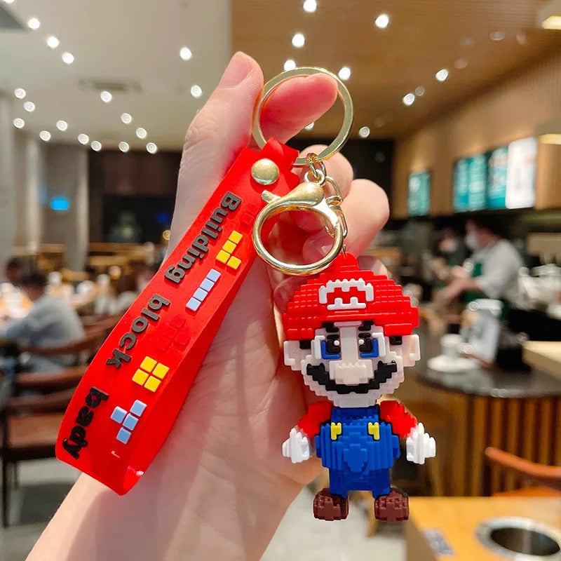Lego Mario 3D Keychain - Tinyminymo
