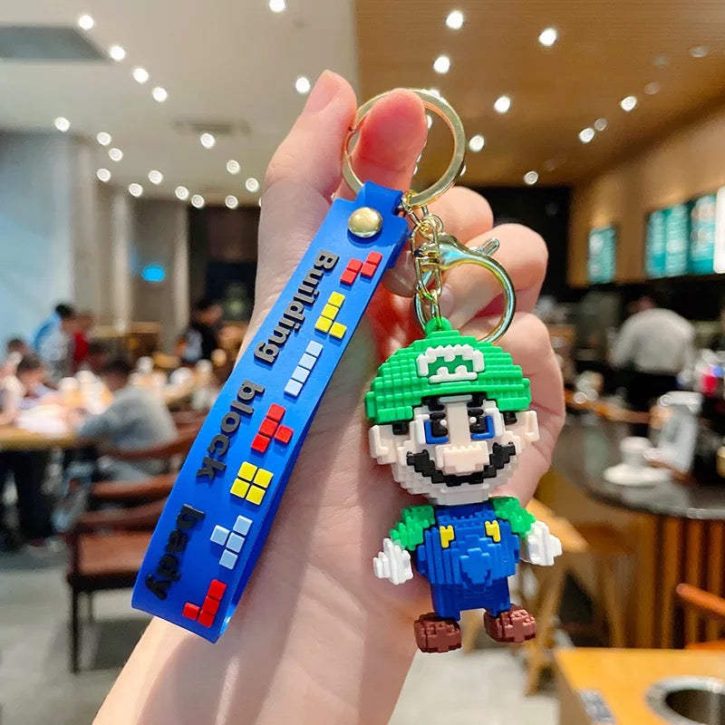 Cute Lego Mario 3D Keychain Online