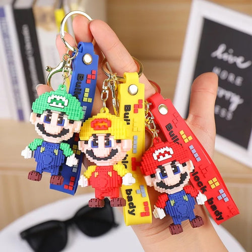 Lego Mario 3D Keychain - Tinyminymo