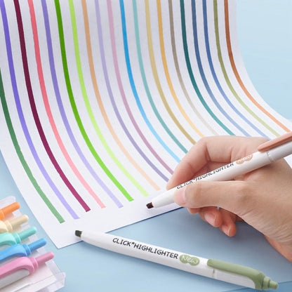 Pastel Click Highlighters - Set of 6 - Tinyminymo