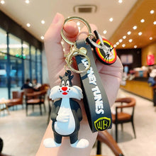 Load image into Gallery viewer, Looney Tunes 3D Keychain - Tinyminymo
