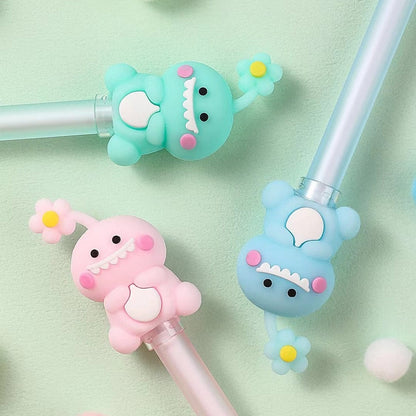Lucky Flower Dino Gel Pen - Tinyminymo