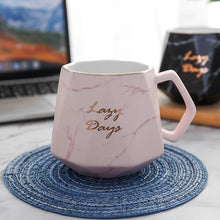 Load image into Gallery viewer, Marble Coffee Mugs - Lazy Days - Tinyminymo
