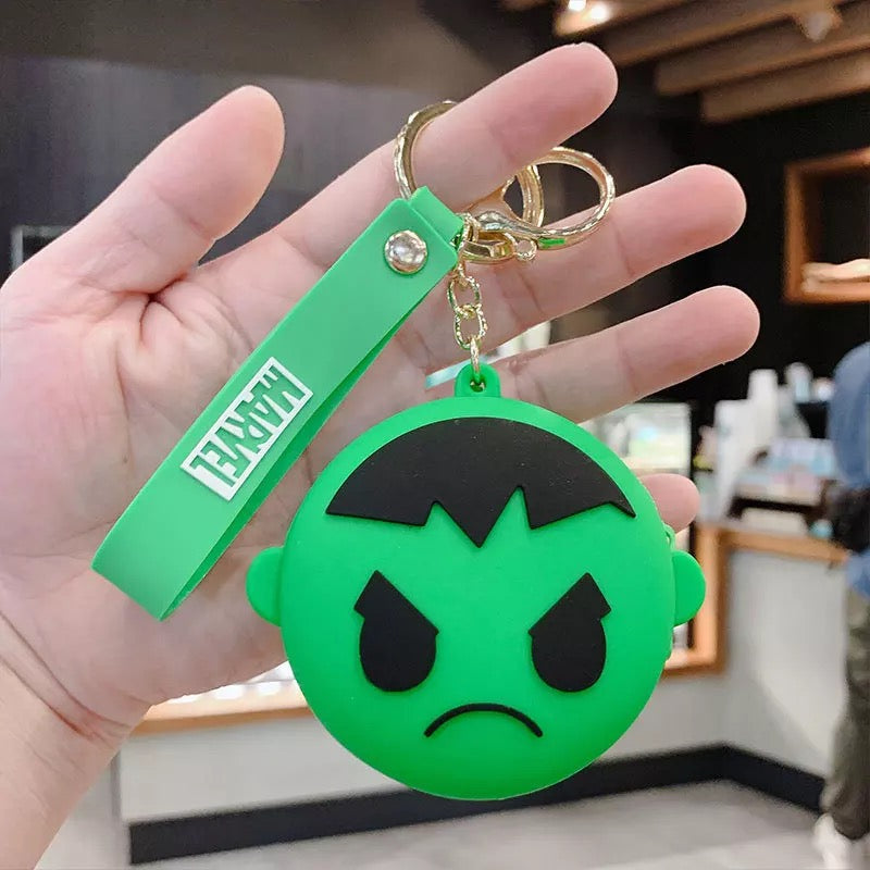 Marvel Zipper Pouch with Keychain - Tinyminymo