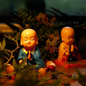 Meditating Monk Solar Power Bobblehead - Tinyminymo