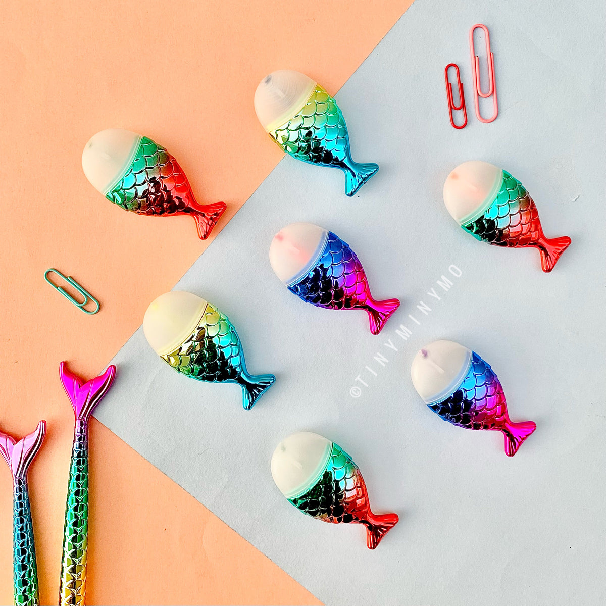 Mermaid Highlighters - Tinyminymo
