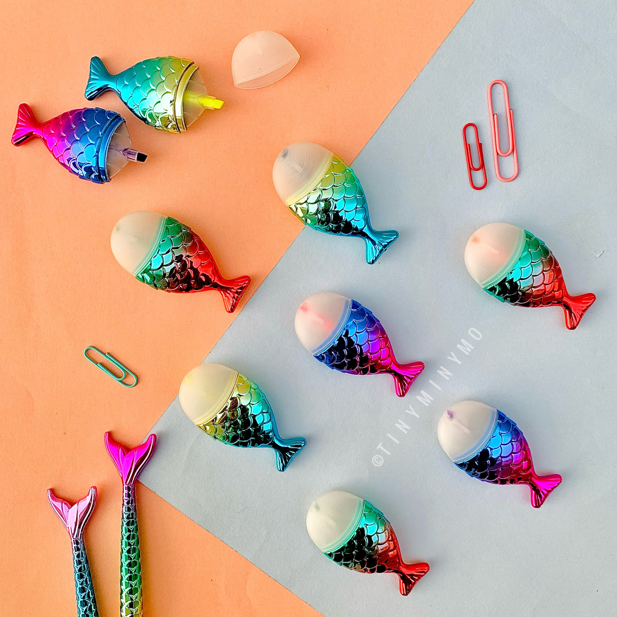 Mermaid Highlighters - Tinyminymo