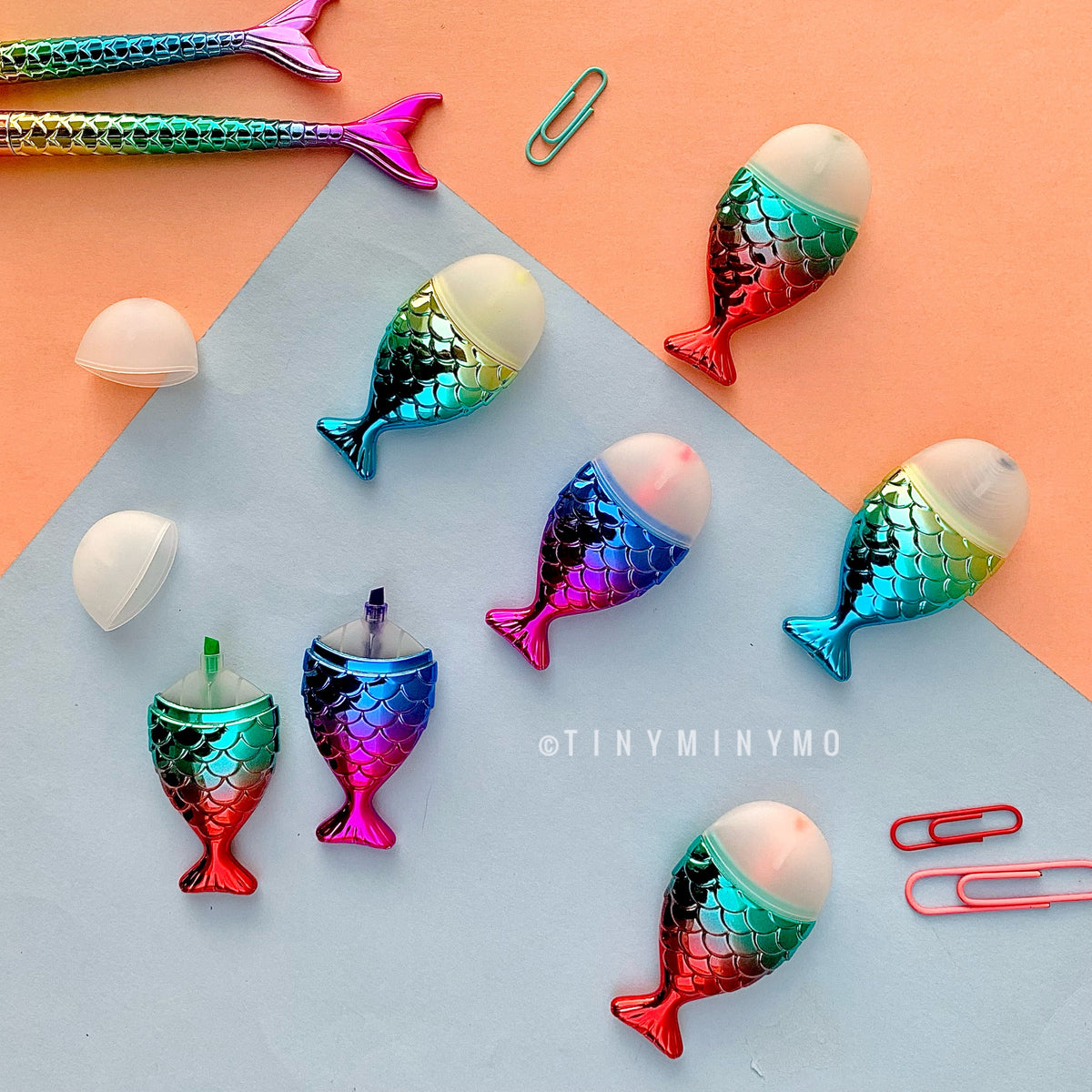 Mermaid Highlighters - Tinyminymo