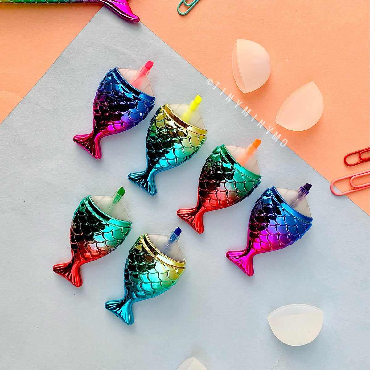 Mermaid Highlighters - Tinyminymo