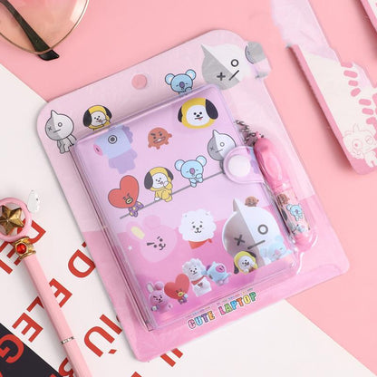 Mini diary with Pen - BT21 - Tinyminymo