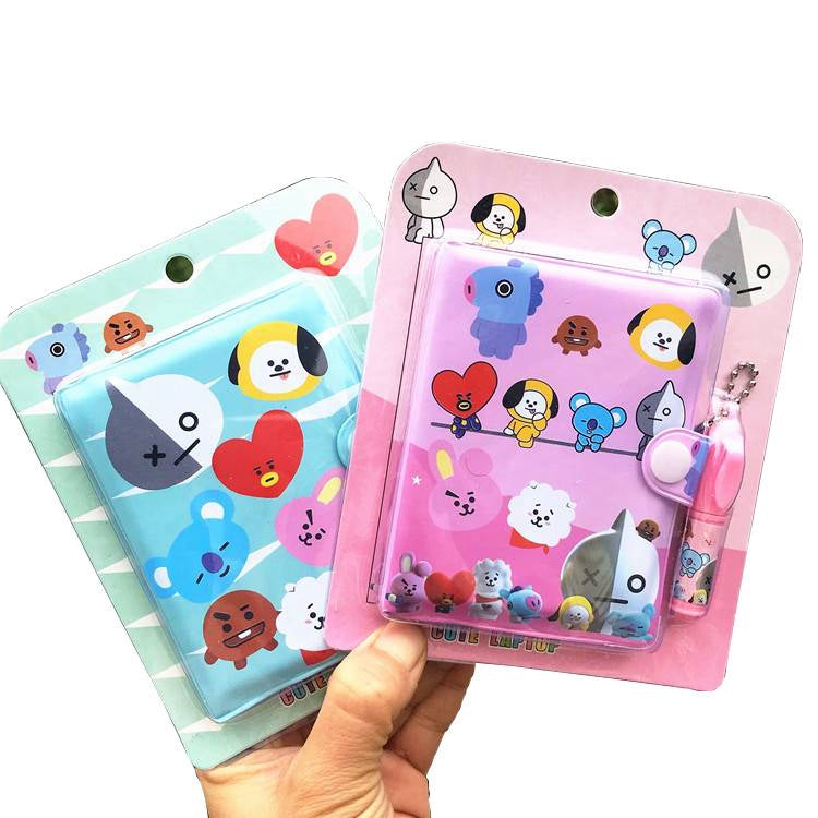 Mini diary with Pen - BT21 - Tinyminymo