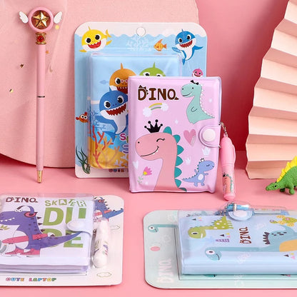 Mini Diary with Pen - Dinosaur - Tinyminymo