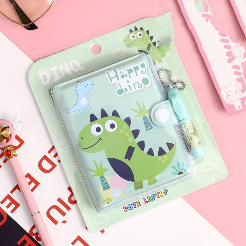 Mini Diary with Pen - Dinosaur - Tinyminymo