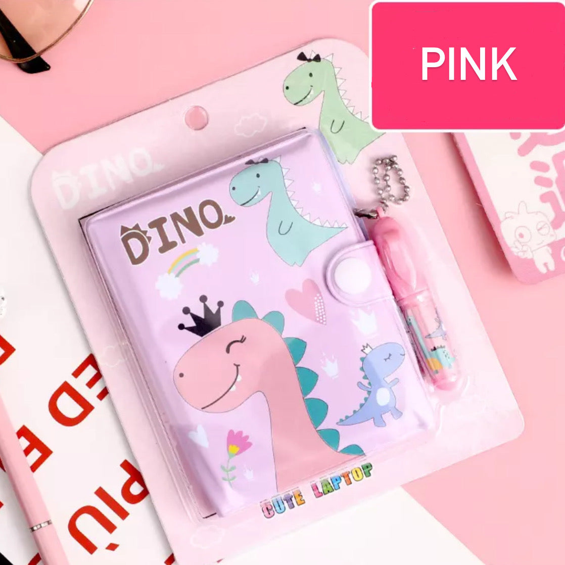 Mini Diary with Pen - Dinosaur - Tinyminymo