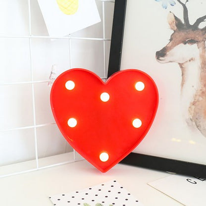 Mini Heart Marquee Light - Tinyminymo