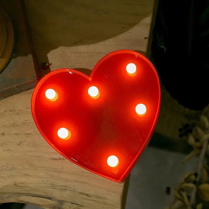 Mini Heart Marquee Light - Tinyminymo