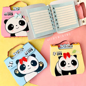Mini Handbag Diary  - Panda - Tinyminymo