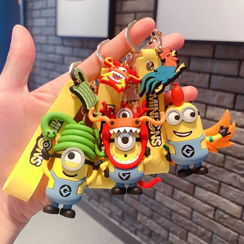Minion as Animal 3D Keychain - Tinyminymo
