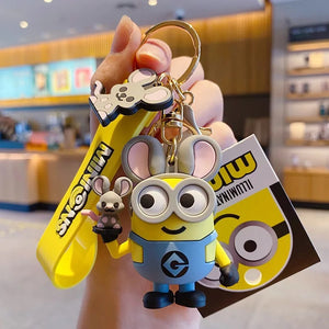 Minion as Animal 3D Keychain - Tinyminymo