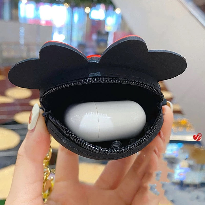 Minnie Mouse Coin Pouch Keychain - Tinyminymo