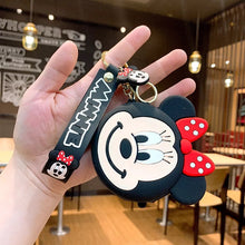 Load image into Gallery viewer, Minnie Mouse Coin Pouch Keychain - Tinyminymo
