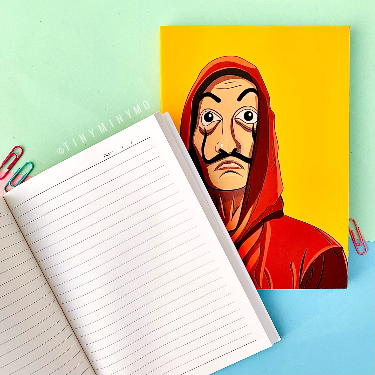 Money Heist Notebook - Tinyminymo