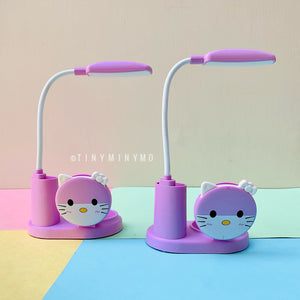 Multifunction Mini Mirror Table Lamp - Hello Kitty