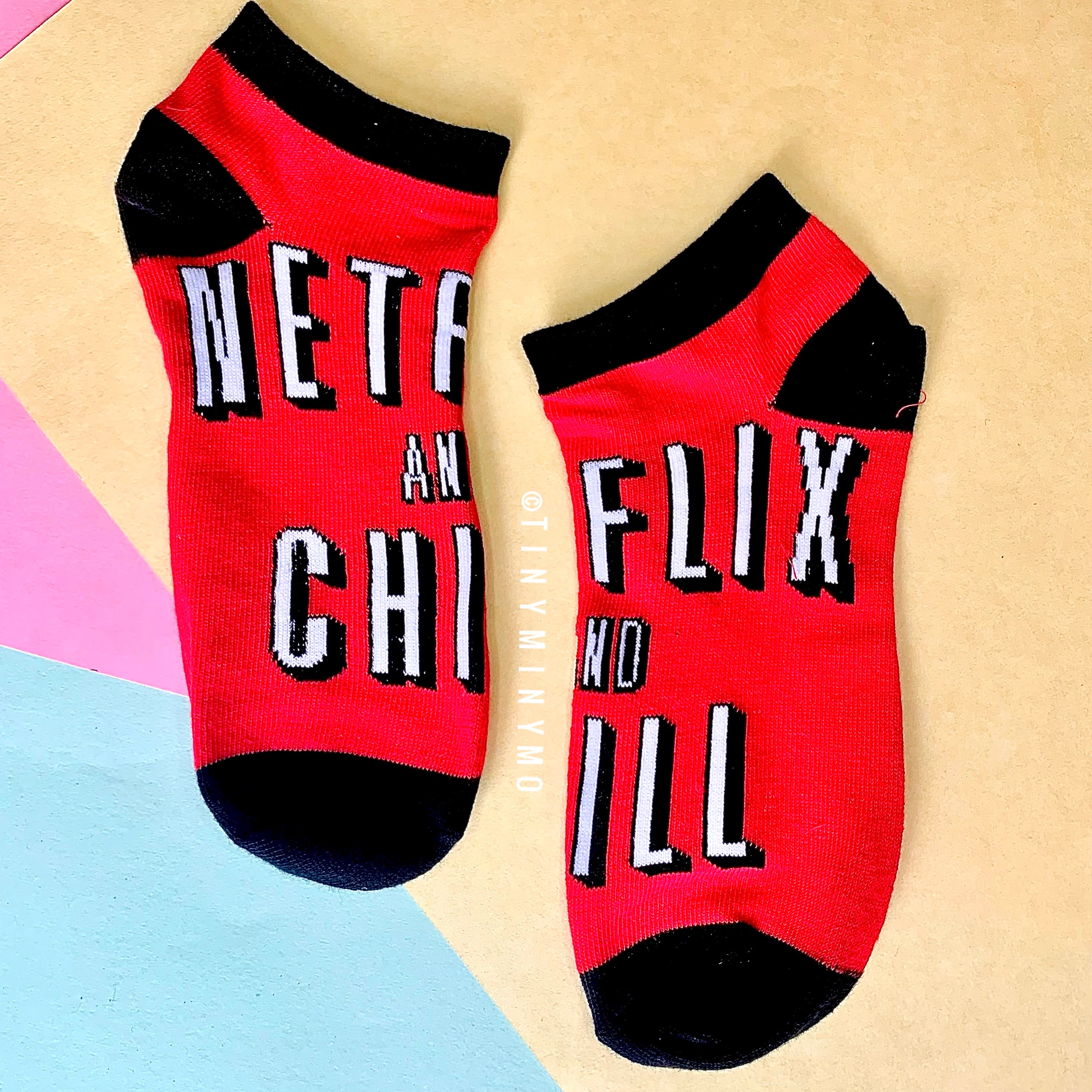 Netflix and Chill Socks - Tinyminymo