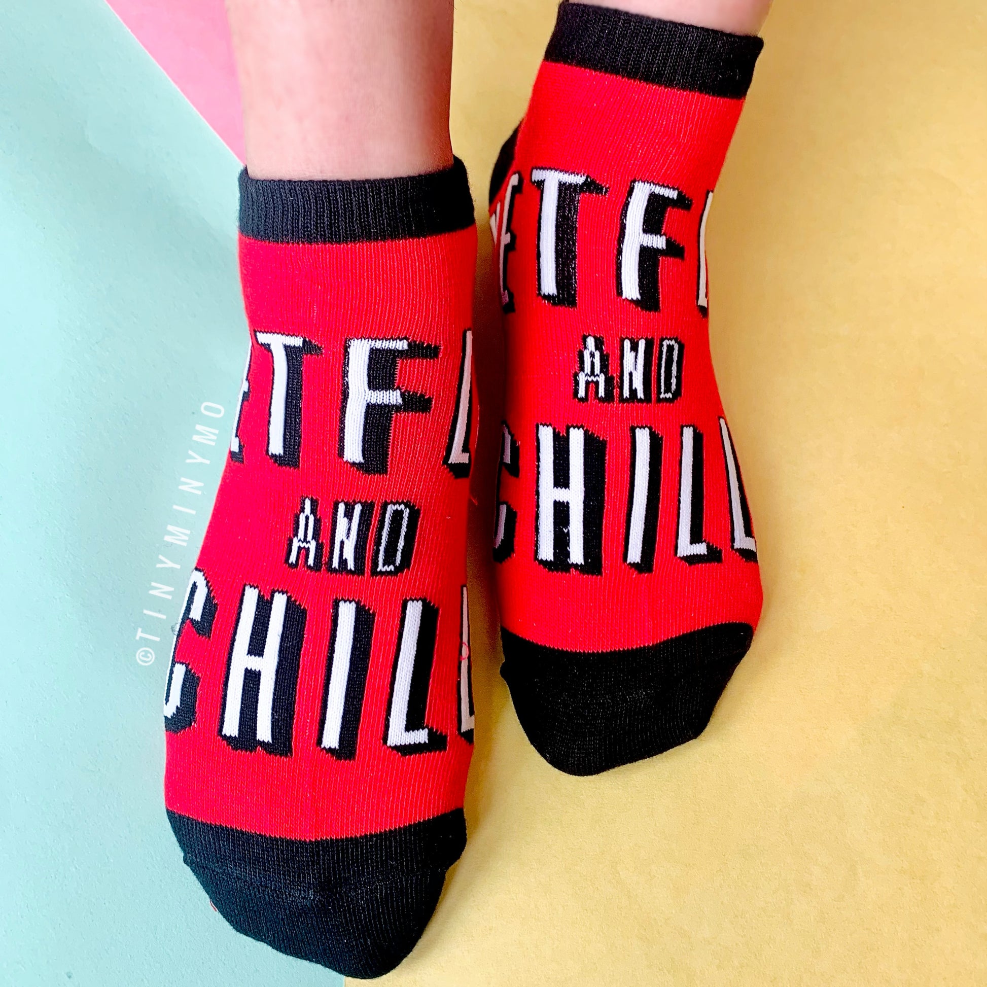 Netflix and Chill Socks - Tinyminymo