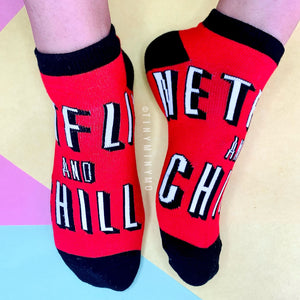 Netflix and Chill Socks - Tinyminymo