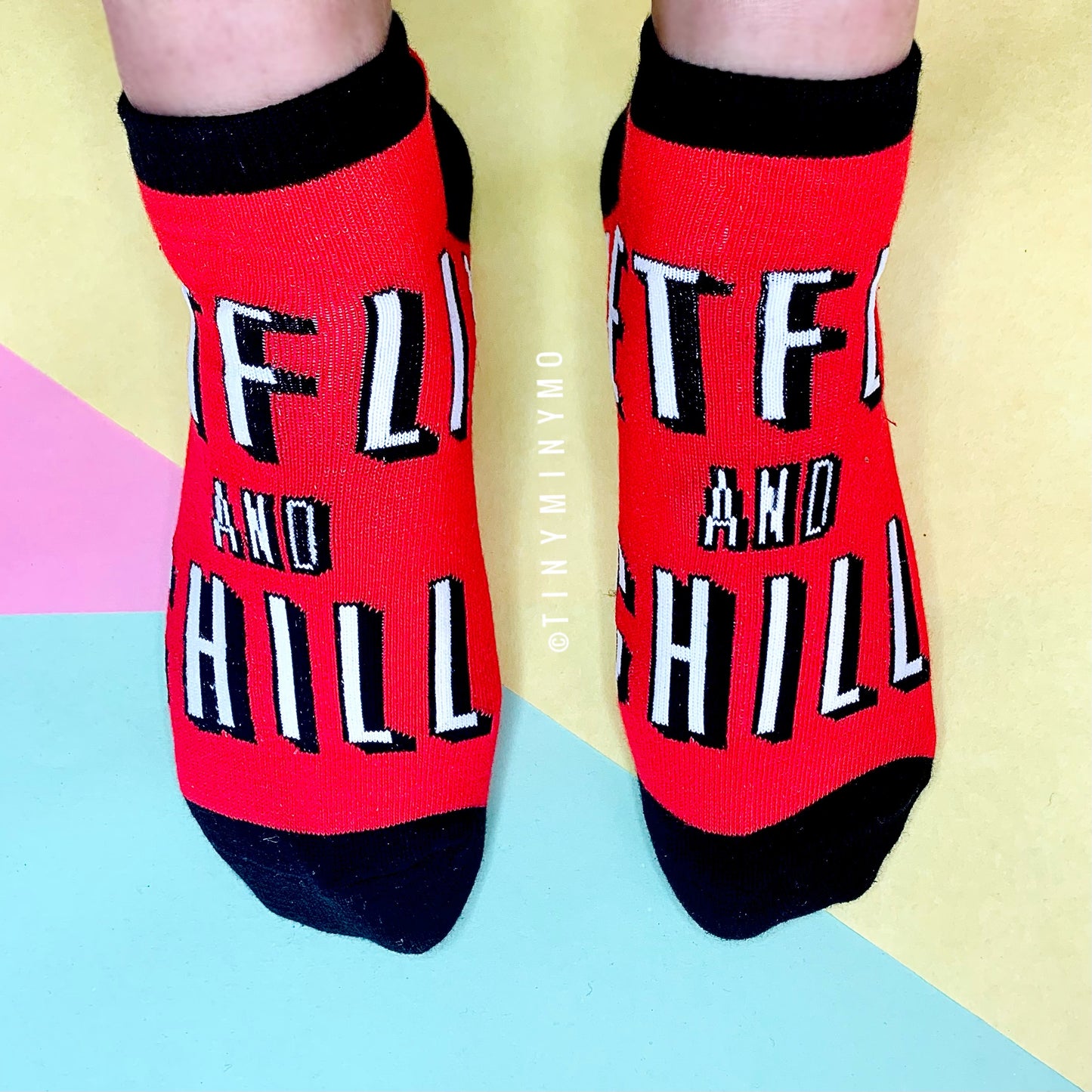 Netflix and Chill Socks - Tinyminymo