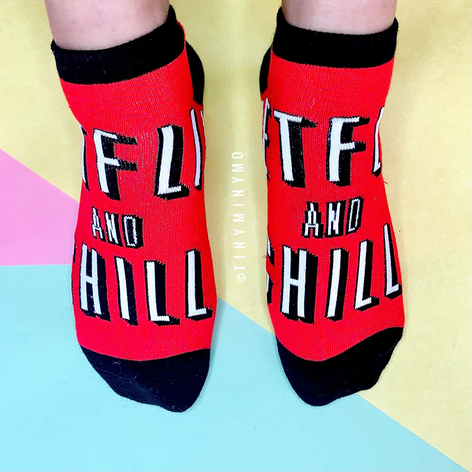 Netflix and Chill Socks - Tinyminymo