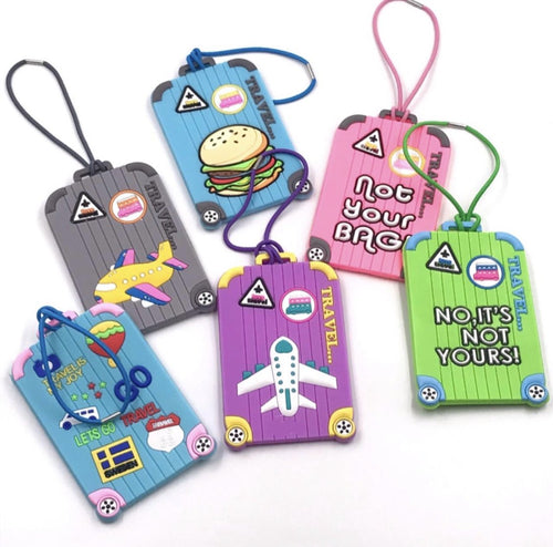 Silicone Luggage Tags - TinyMinyMo