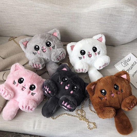 Fur Kitty Sling and Backpack - TinyMinyMo